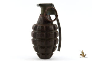 Inert WWII MK2 Grenade with M10A3 Fuse