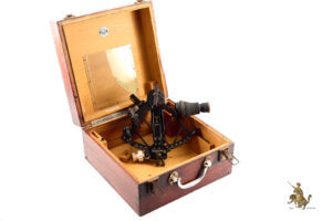 Kriegsmarine Sextant in Wood Case