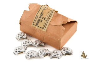 Panzer Collar Skull Set