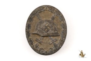 Silver Wound Badge - Zinc - 127