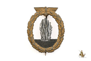 Kriegsmarine Minesweeper Badge - Zinc - Souval