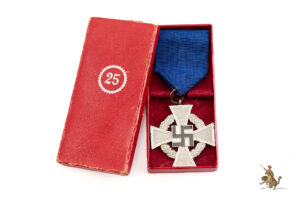 Cased Civil Service 25 Year Long Service Award