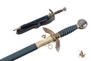 Luftwaffe 1st Pattern Sword Miniature on Propeller Mount - Alcoso